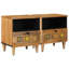 40cm W Solid Wood Bedside Table
