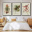 Adriana Classic Chinoiserie I, ensemble de 3 toiles encadrées sur toile-97759324-97759322