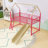 Twin Size Loft Bed With Slide And Playful Accessories-82139611