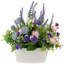 Arrangement floral mélangé artificiel en pot