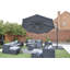 Adesuwa 350cm Lighted Cantilever Parasol