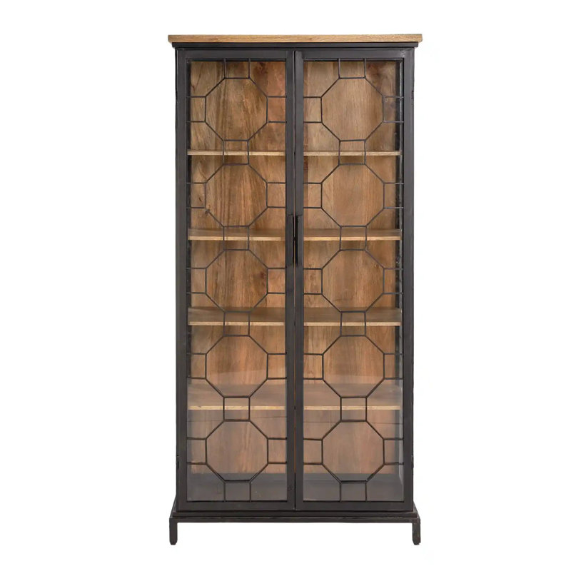 Armoire haute avec tablette en bois Mariani