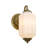 Buckminste 1 - Light Vintage Ribbed Glass Wall Sconce for Hallway-1296930231
