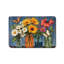 Multicolore tapis de bain pour salle de bain 20 po x 32 po Sunflower