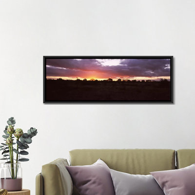 " Sunset Over The Savannah Plains, Kruger National Park, South Africa " by Panoramic Images
