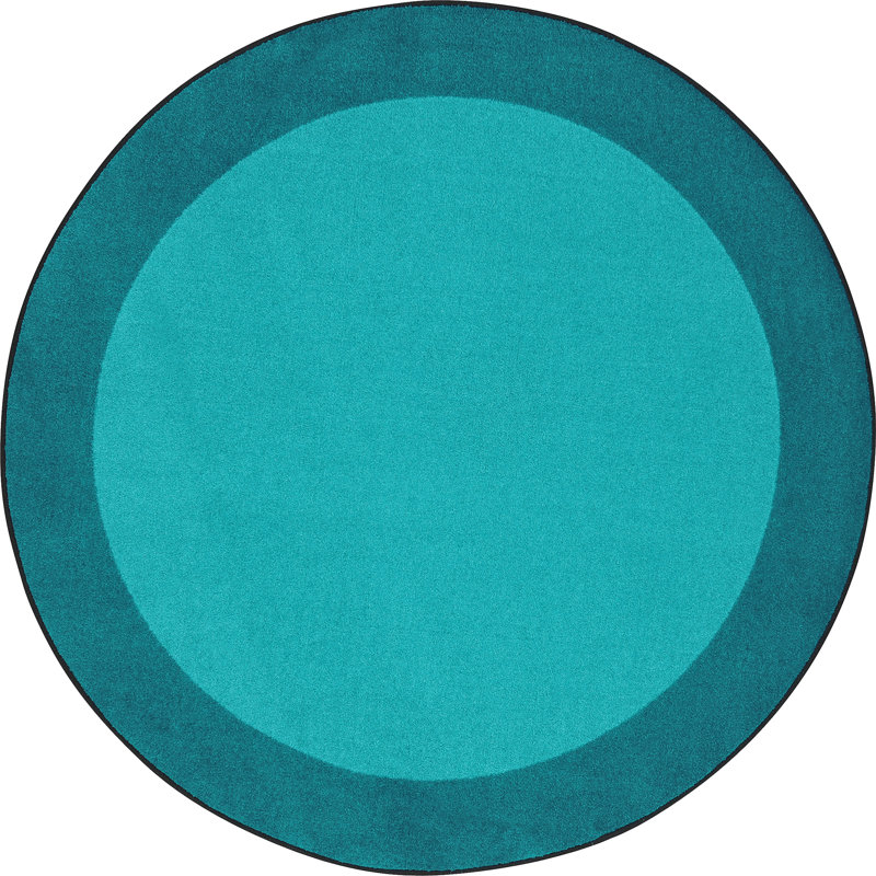Joy Carpets All Around Area Rug, Round 5'4"