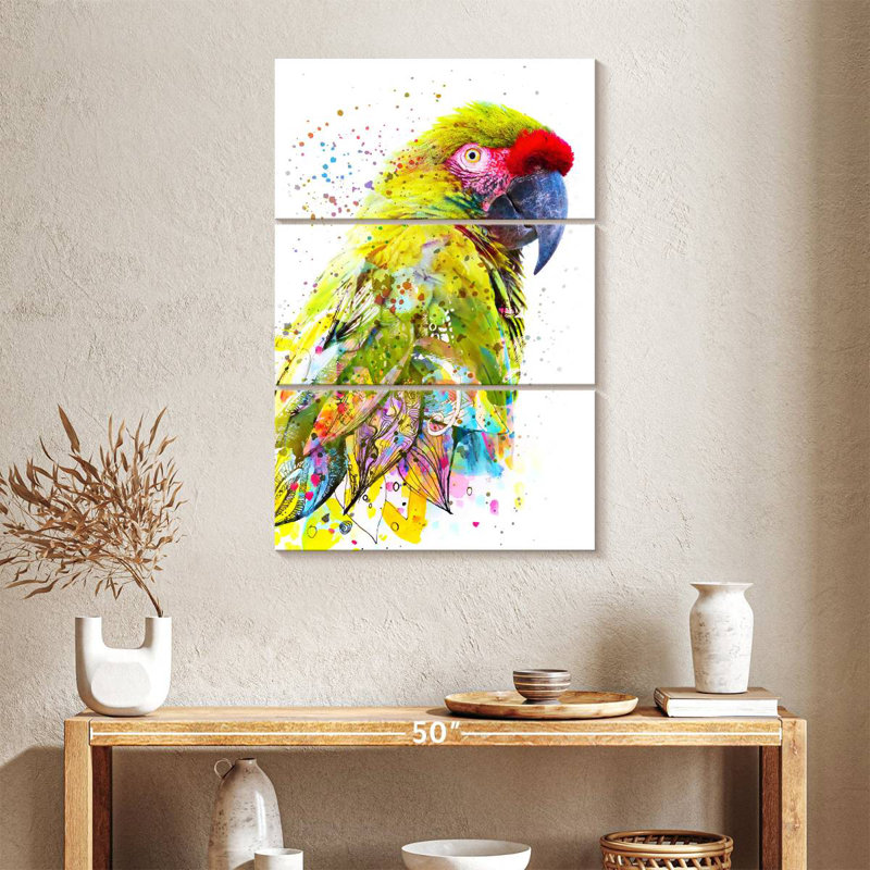 Brampt Stunning Safari Bird, 38" H x 24" W