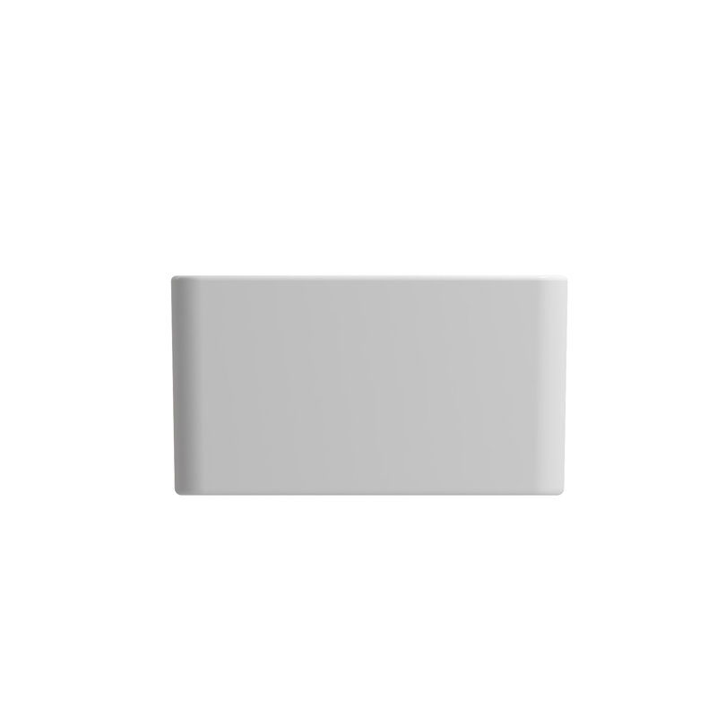 24'' L Kitchen Sink, Matte White