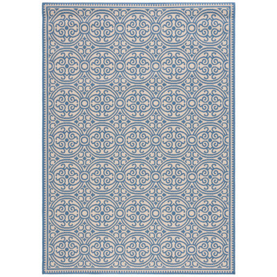 Tapis d'intérieur / extérieur à motif de performance performant Martha Stewart