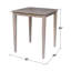 Table de salle à manger Calumet Heimann-19109793-28120038