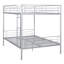 Lit superposé double au-dessus de double, argent-129391626
