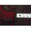 Geometric Red Oriental Afghan Rug 3x5
