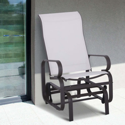 Fauteuil oscillant Outsunny