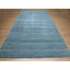 Tapis en laine noué à la main à motif géométrique de 9 pi x 12 pi 1 po bleu Yale 08318B3553A14285A48253DAF2B4F571