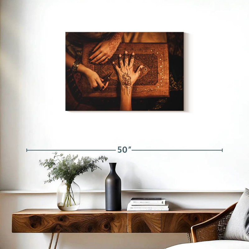 Senne Mehndi, H 20 po x l 30 po