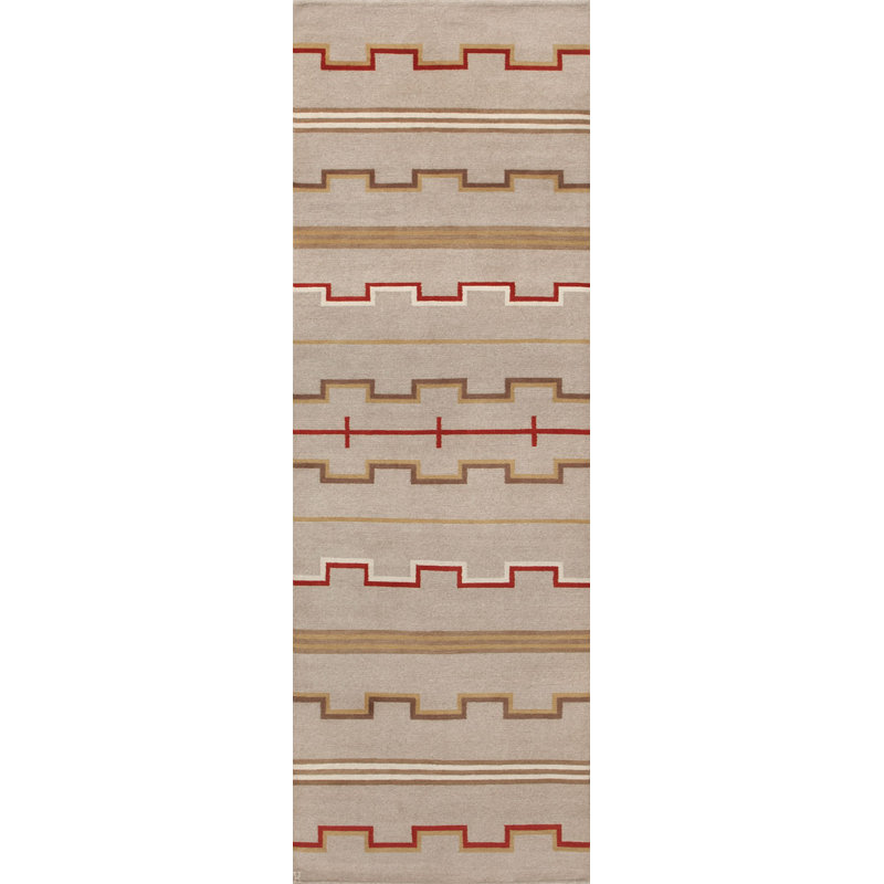 Mesa Wool Southwestern Area Rug, Runner 3' x 10'