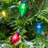 20 Ft. Solar Powered Multicolored Traditional Style Holiday LED Bulbs String Light
