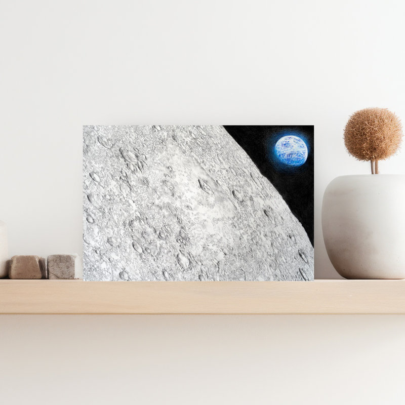 Contemporary Art Abstract Contemporary Landscape Nature Wall Art 1 Piece Wrapped Canvas Wall Art, 30.48cm H x 20.32cm W