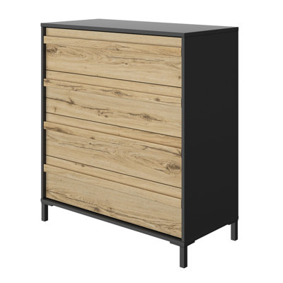 Sadowa 94 cm W Chest of 4 Drawers