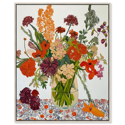 «Abundant Blossom Canvas Modern Farmhouse» par Art Remedy