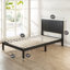 Lit plateforme en bois massif Aalke-1750652180