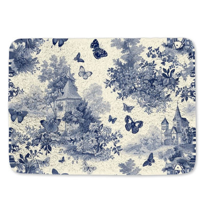 Jealyn Microfiber / Microsuede Non-Slip Bath Mat
