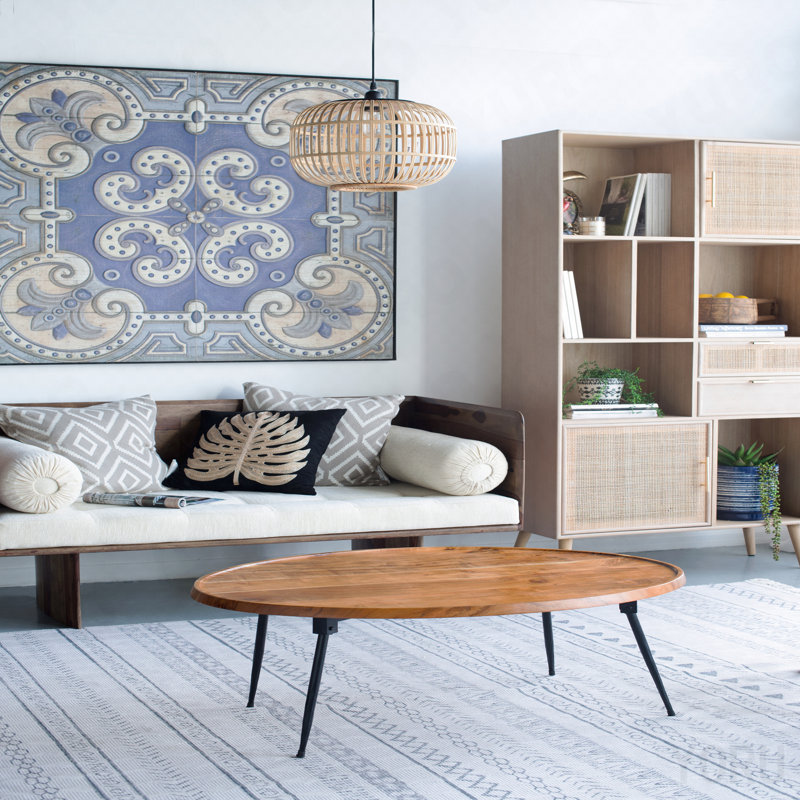 39" X 26" X 16" Oval Coffee Table