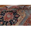 Tapis floral floral Heriz Serapi noué à la main
