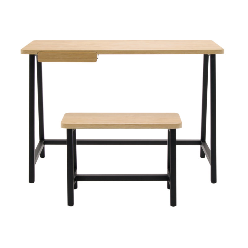 Theta Metal Base Writing Desk