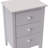 Creath Solid Pine Extra-Tall Nightstand with 3 Deep Drawers for Ample Storage by-2062311990