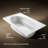 Windward 72" x 42" Drop In Soaking Bathtub-10979685-101377982