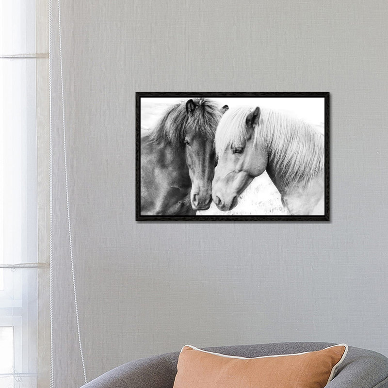 Sisi & Seb by Sisi & Seb - Floater Frame Gallery-Wrapped Canvas Giclée on Canvas, 45.72 cm H x 66.04 cm W, Black