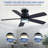 Flush Mount Ceiling Fan With Led Lights And Remote Control-1909110798-1909110795