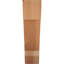 Support latté traditionnel de l 3 1/2 po x P 16 po x H 16 po, cèdre rouge de l'Ouest-93350187-111779863