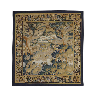 Wool Abstract Area Rug