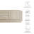 Hollis 59" Travertine TV Stand In Travertine