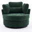 Swivel Armchair with Footstool-627896504