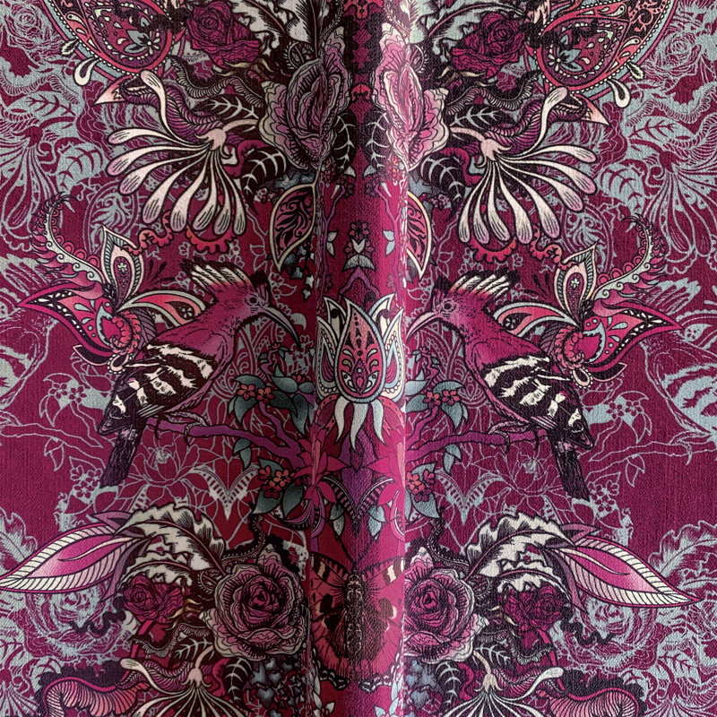 Boutique Lisse Cerise Fabric