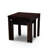 2-Piece Eucalyptus Nesting Table Set, Espresso