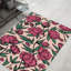 Tapis à motif floral avec imprimé floral-158675897