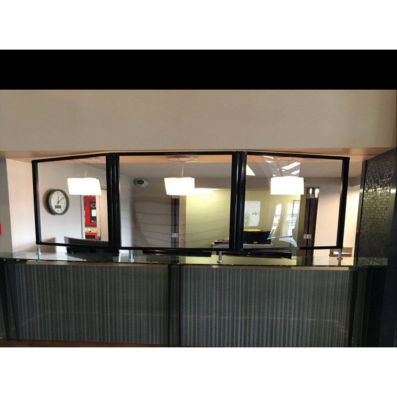 Écran de comptoir pliable Clearview