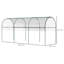 Bascomb 13 Ft W x 4 Ft D Greenhouse