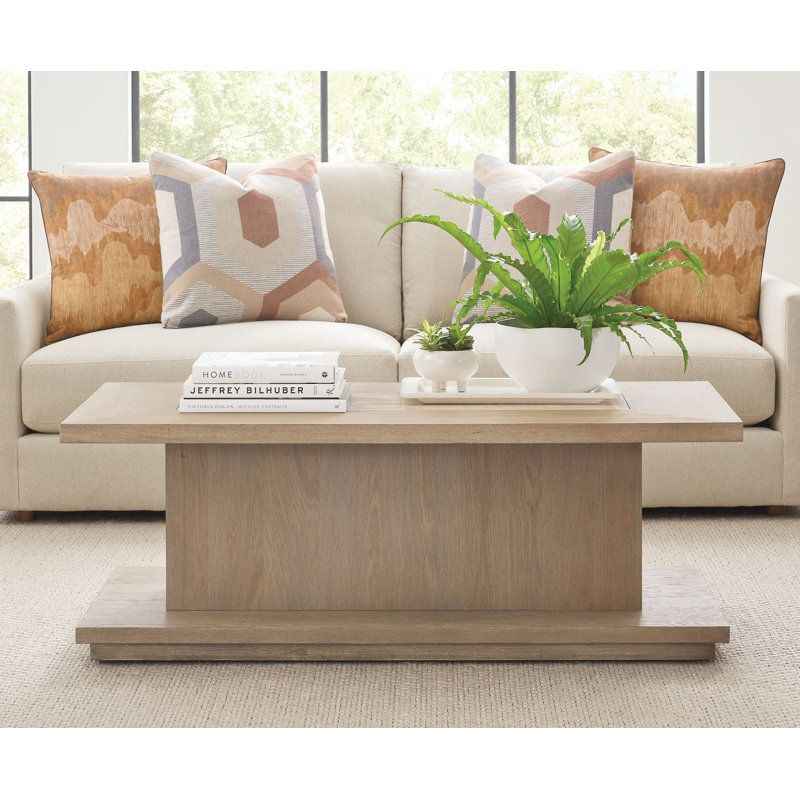 TABLE BASSE RECTANGULAIRE ÉQUILIBRÉE