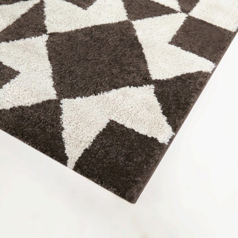 Tapis brun Aurand, Rectangle 5 pi 3 po x 7 pi