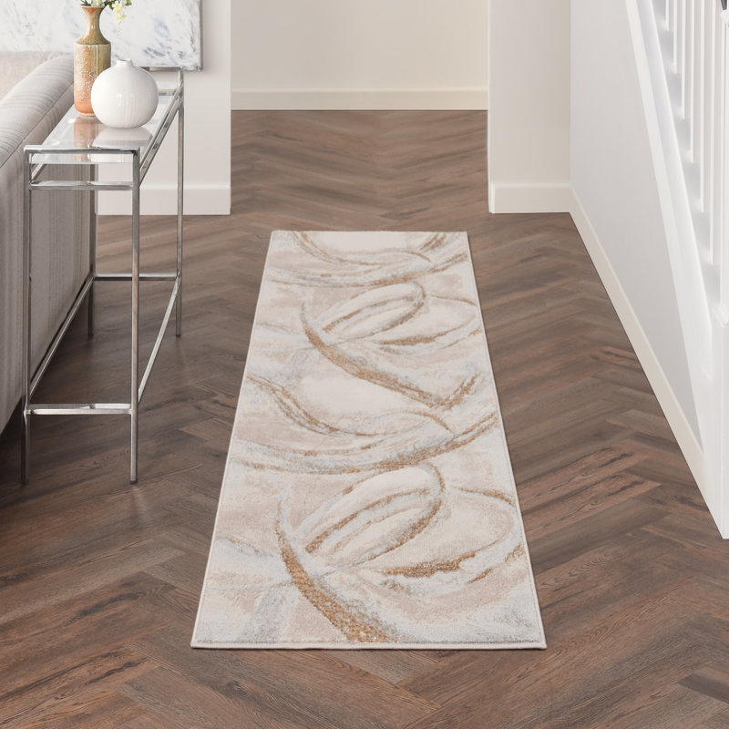 Breux Abstract Area Rug, Runner 66 x 229cm