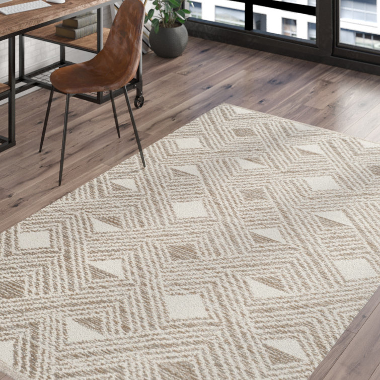 Pasha Hand Woven Performance Geometric Rug