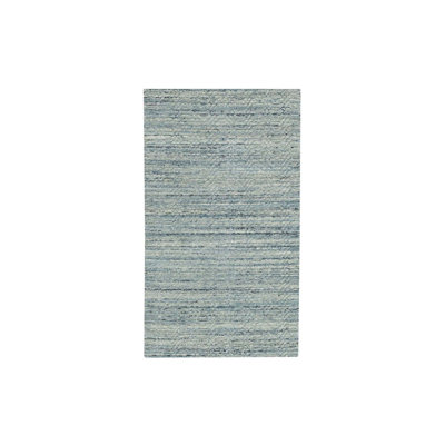Tapis oriental rectangulaire en laine vert tissé à la main 2 pi 10 po x 5 pi 0 po - MOA10262050