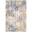 Tapis Cove moderne à poils courts, style aquarelle abstraite, bleu, gris, or, crème, ivoire, lavable à la machine, antidérapant, pour l'intérieur et l'extérieur, adapté aux animaux domestiques, idéal pour le salon, la chambre, la salle à manger, l'entrée, le couloir ou le bureau.-158128263