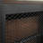 Side Table/Night Stand, Brown Finish