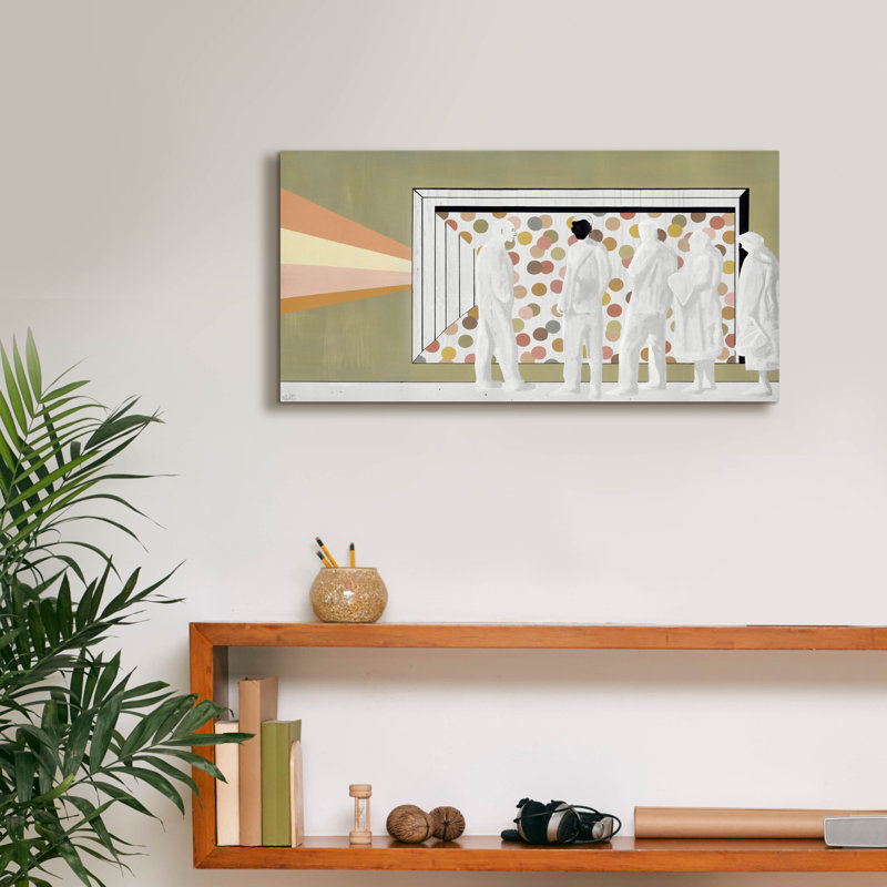 'The Lineup' by Incado, Canvas Wall Art